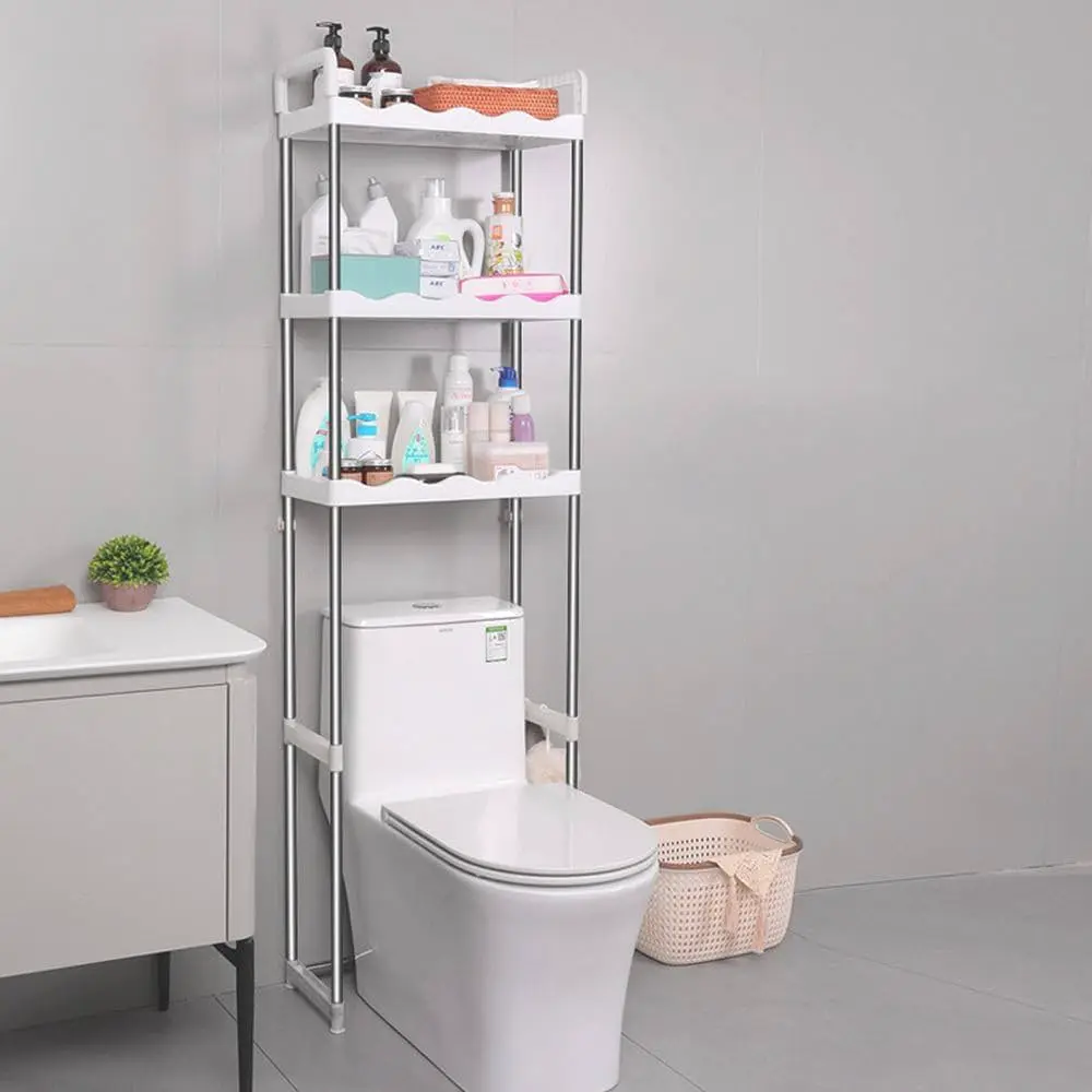 Toilet Rack Stainless Steel 169.5cm 30kg