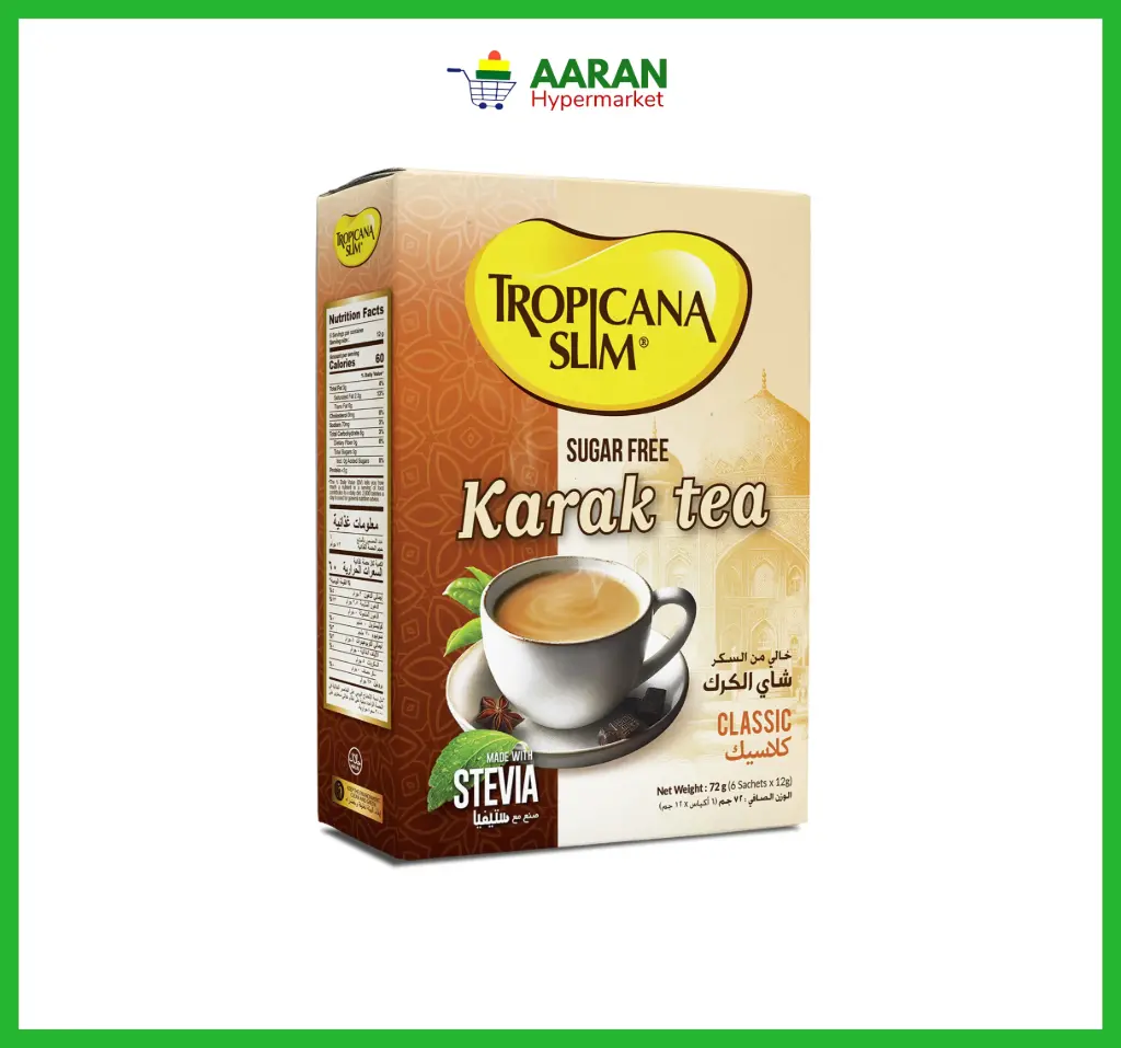 Tropicana slim suger free karak tea classic 72g