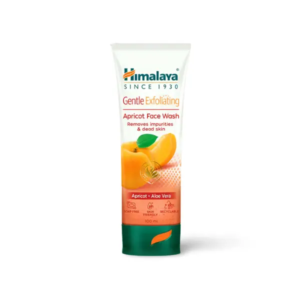 Himalaya gentel exfoliating apricot face wash 100ml