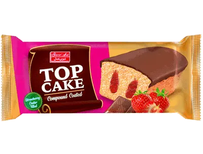 Top cake compound coated strawberry 50g