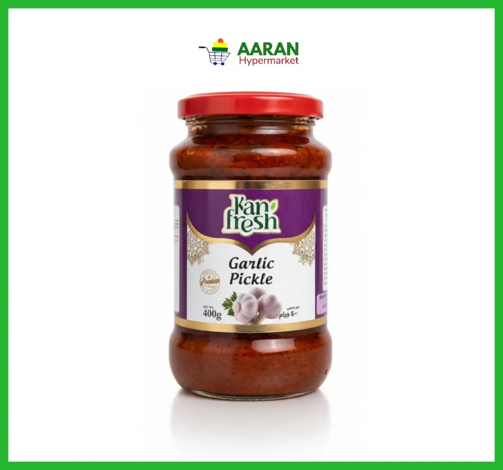 Kan fresh garlic pickle 400g  