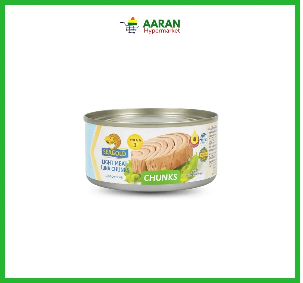 Sea Gold Light Meat Tuna Sunflower Oil 185g