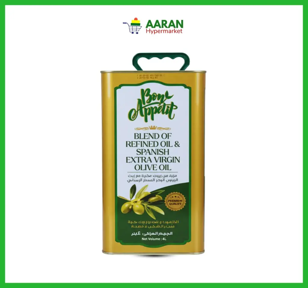 Bon Appetit Blend Refines Olive 4Ltr