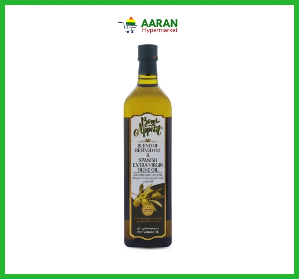 Bon Appetit Blend of Refined Oil&Spanish Extra 1Ltr