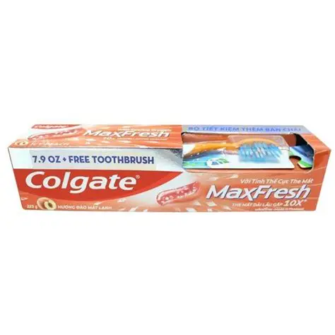Colgate maxfresh icy peach 225g