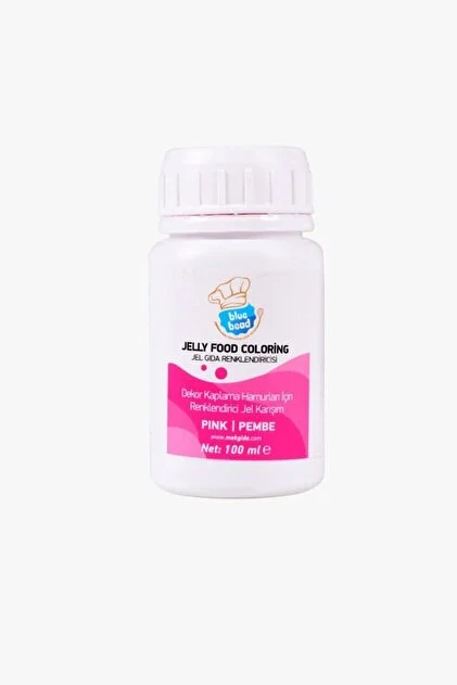 Blue bead jelly food coloring pink pembe 100gr 