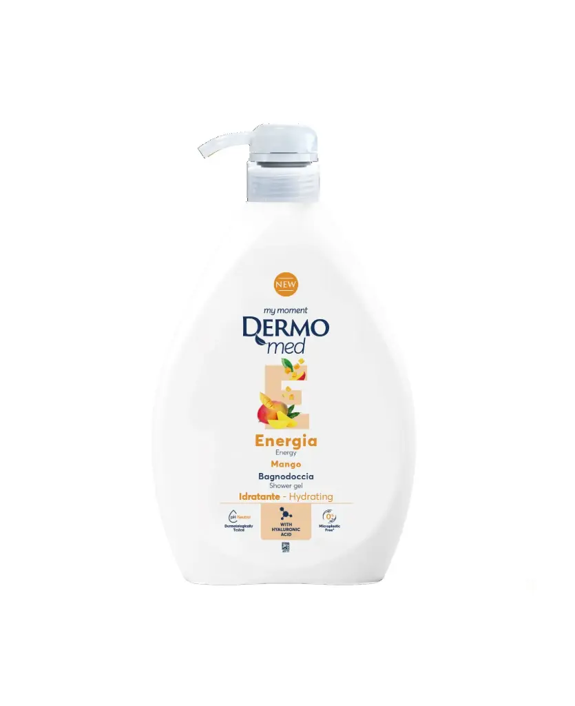 Dermo Med Energy Mango Bath and Shower Gel 1l