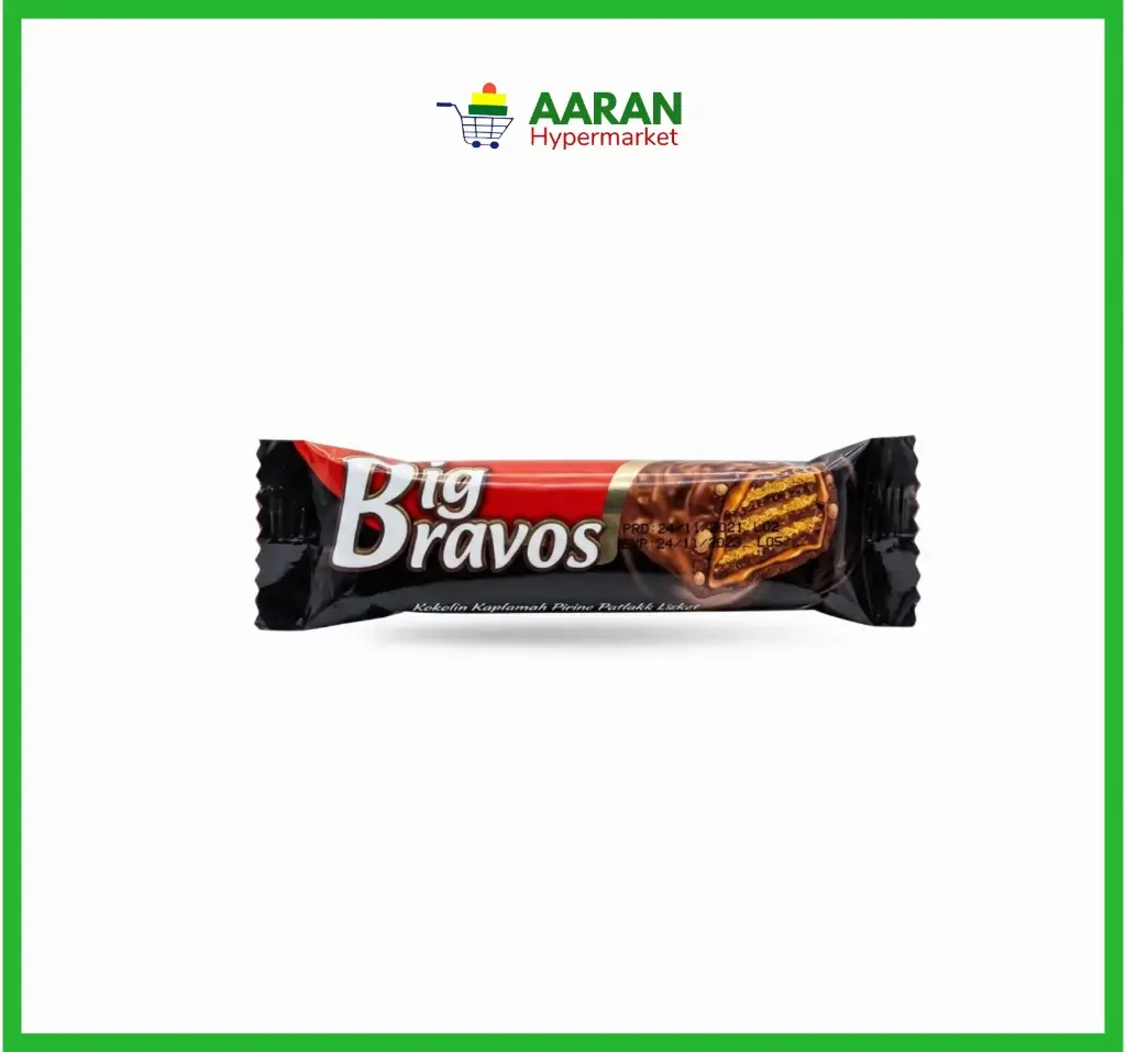 Big Bravo Hazelnut Coated Bar 22g