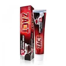 Zact 3x Stain Fighter Toothpaste 190g