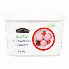 Dairyland Real Fruit Strawberry Ice Cream 500ml