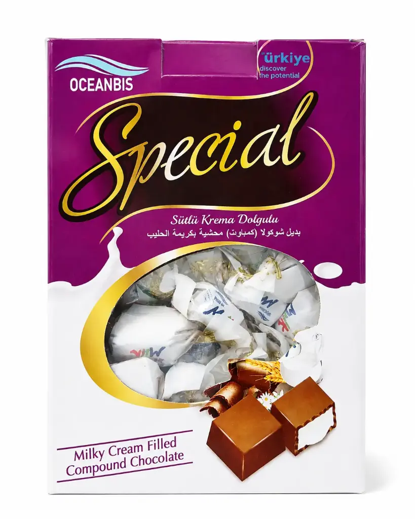  Oceanbis Special Milky Cream Filled Compound Chocolate 800g