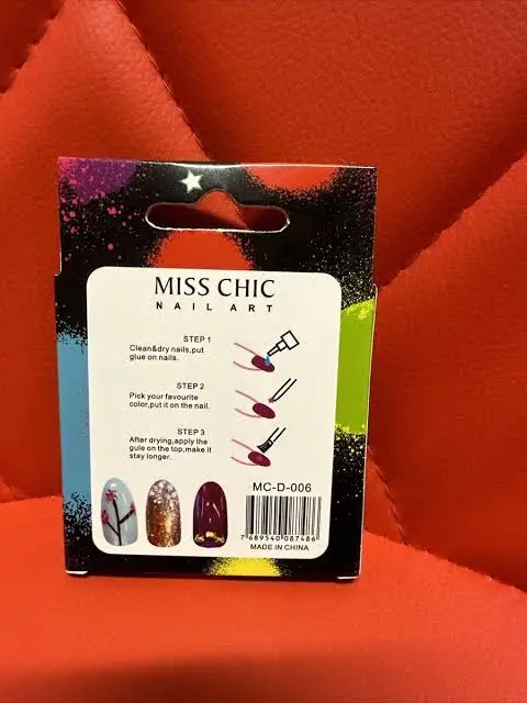 Miss Chic Art Nail set MC-B-016 