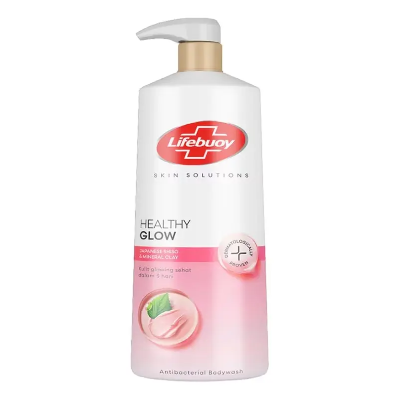 Lifebuoy Healthy Glow Japanese Shiso & Mineral Clay Body Wash 500g