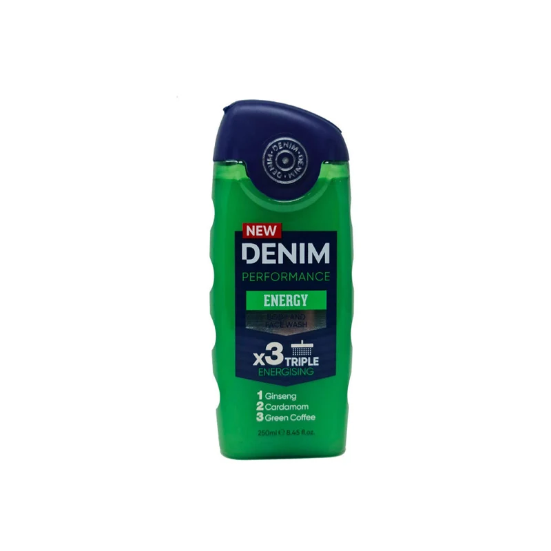 Denim Body And Face Wash Energy 250 ml
