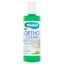  Wisdom Ortho Clean Antibacterial Mouthwash 500ml