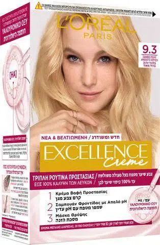 L'Oréal Paris Excellence Crème Permanent Hair Dye Very Light Golden Blonde