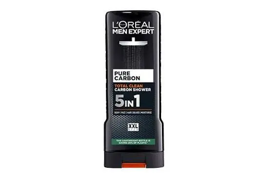 L'Oréal Paris Men Expert Pure Carbon Total Clean Shower Gel 5-in-1 400ml