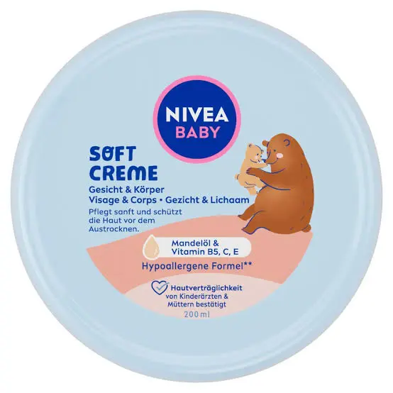 Nivea Baby Face & Body Soft Cream 100ml