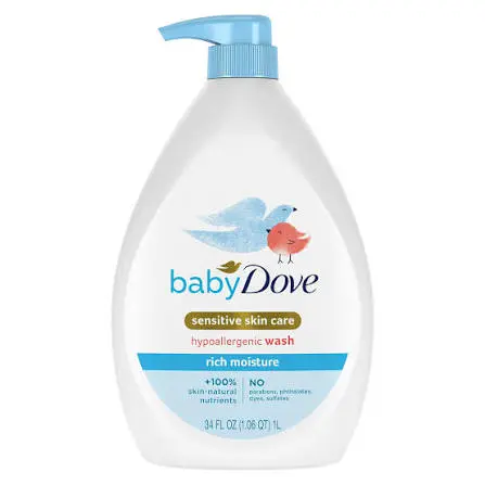 Dove baby sensitive Skin Care Rich moisture 400ml