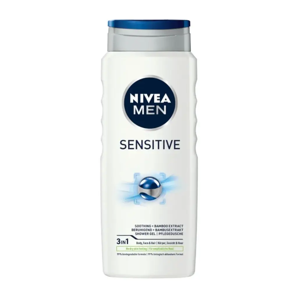  Nivea Men Sensitive Shower Gel 500ml