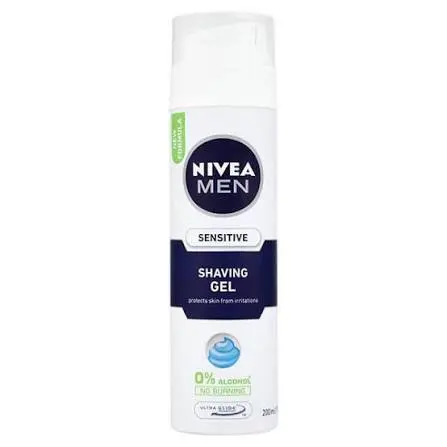  Nivea Men Sensitive Instant Protection Shaving Gel 200ml