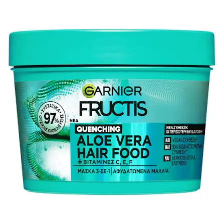 Garnier Fructis Quenching Aloe Vera Hair Food Mask 3-in-1 400ml