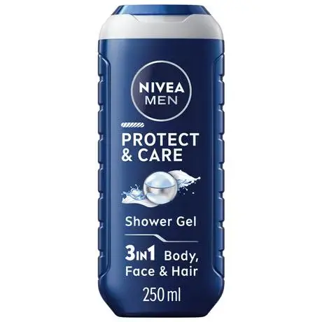 Nivea Men Protect & Care 3-in-1 Shower Gel 250 ml