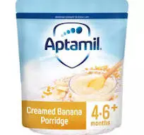 Aptamil Cereal Creamed Banana Porridge 125g 