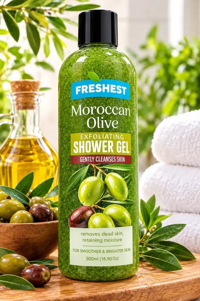 Freshest Moroccan Olive Shower Gel 500ml