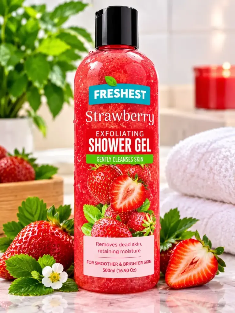 Freshest Strawberry Shower Gel 500ml