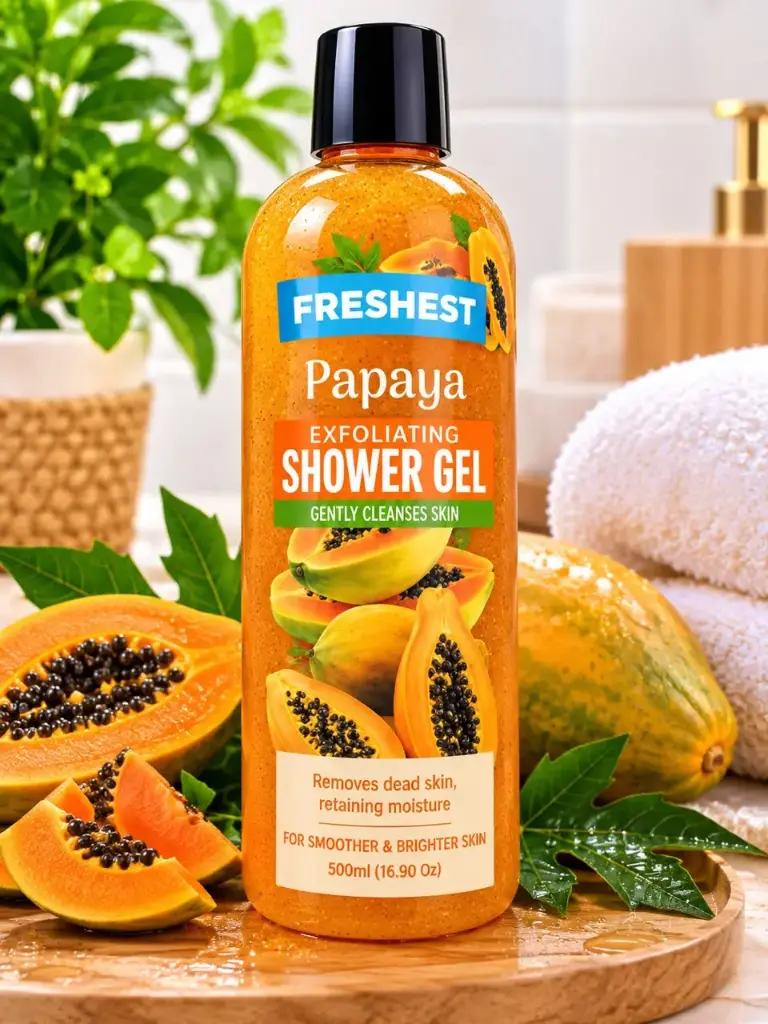 Freshest Papaya Shower Gel 500ml