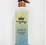 Majesty musk oil hand & body lotion 355ml