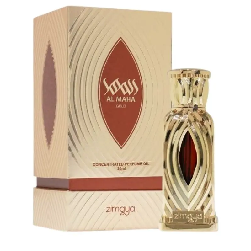 Zimaya Al Maha Gold Unisex Perfume Oil 20ml