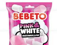 Bebeto Pink And white Marshmallow 60g 