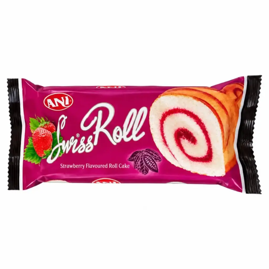 Ani swiss roll strawberry 85gr