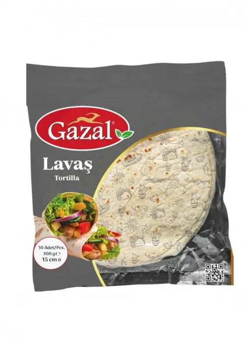 Gazal lavas tortilla 10pcs 300g 15cm