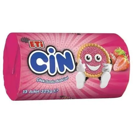 Eti cin cilek soslu biskuvi 325gr