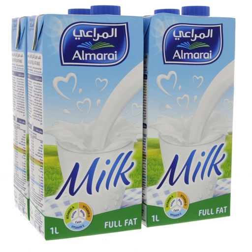 [A00358] Almarai milk long life full fat 1ltr