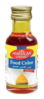 [A12699] American courmet food color yellow 28ml