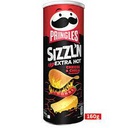 Pringles sizzln extra hot cheese chilli flavour 160g