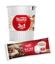 Hans 3in1 Instant Coffee In Cup 120gr