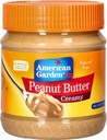 American garden creamy peanut butter 340g