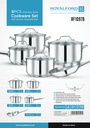 Royalford Cookware 9pcs Rf10978