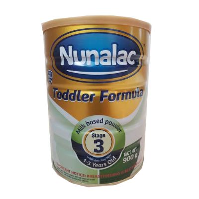[A17337] Nunalac toddler formula milk based powder 1-3y 900g