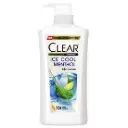 Clear Anti-Dandruff Ice Cool Menthol Shampoo 650 ml
