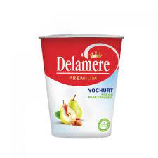 [A18128] Delamere premium yoghurt with real Pear caramel 450g