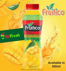 [A19329] Fruitico Mango Fruit Drink  500ml