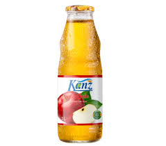 [A21826] Kanz glass bottle Apple 1liter