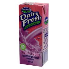 [A23198] Dairy Fresh Bubblegum Flavoured Milk 250ml