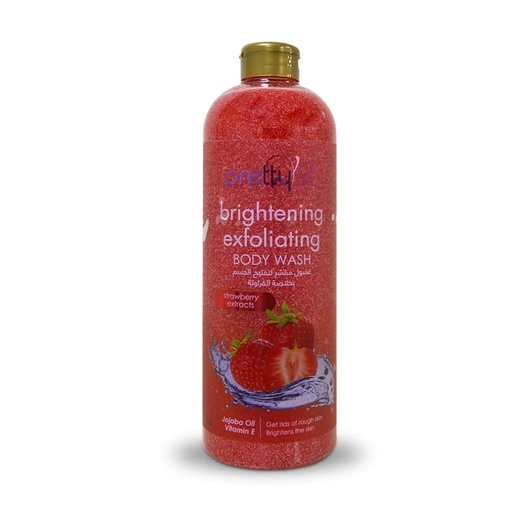 [A23243] Pretty Be Exfoliating Body Wash Strawberry Extracts 1000ml